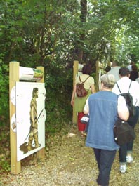 Un parcours pédagogique clôt la promenade.