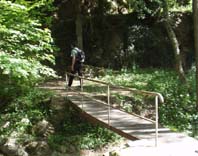 Sur la passerelle